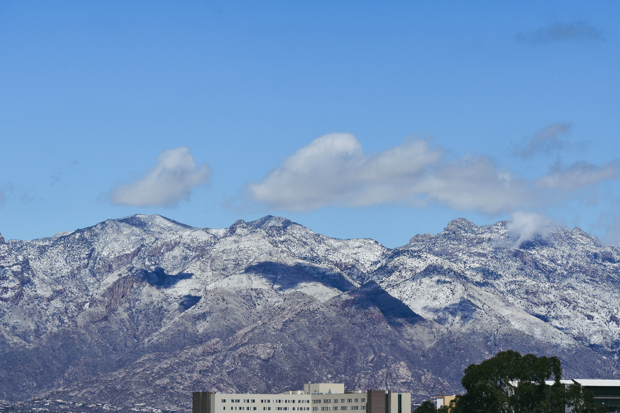 Snow View in Tucson